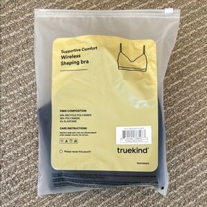 Shapermint Wireless Shaping Bra Truekind - Black, size large